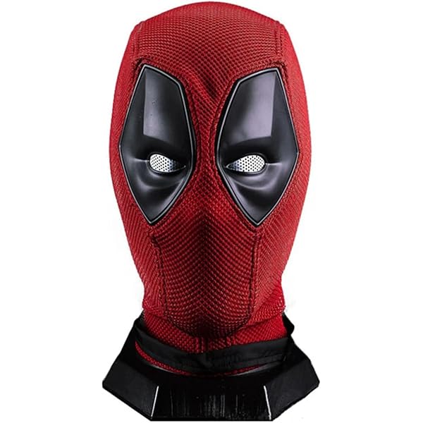 レディープール　コスプレ　マスク デッドプール ハーフシェル コスチューム コスプレマスク